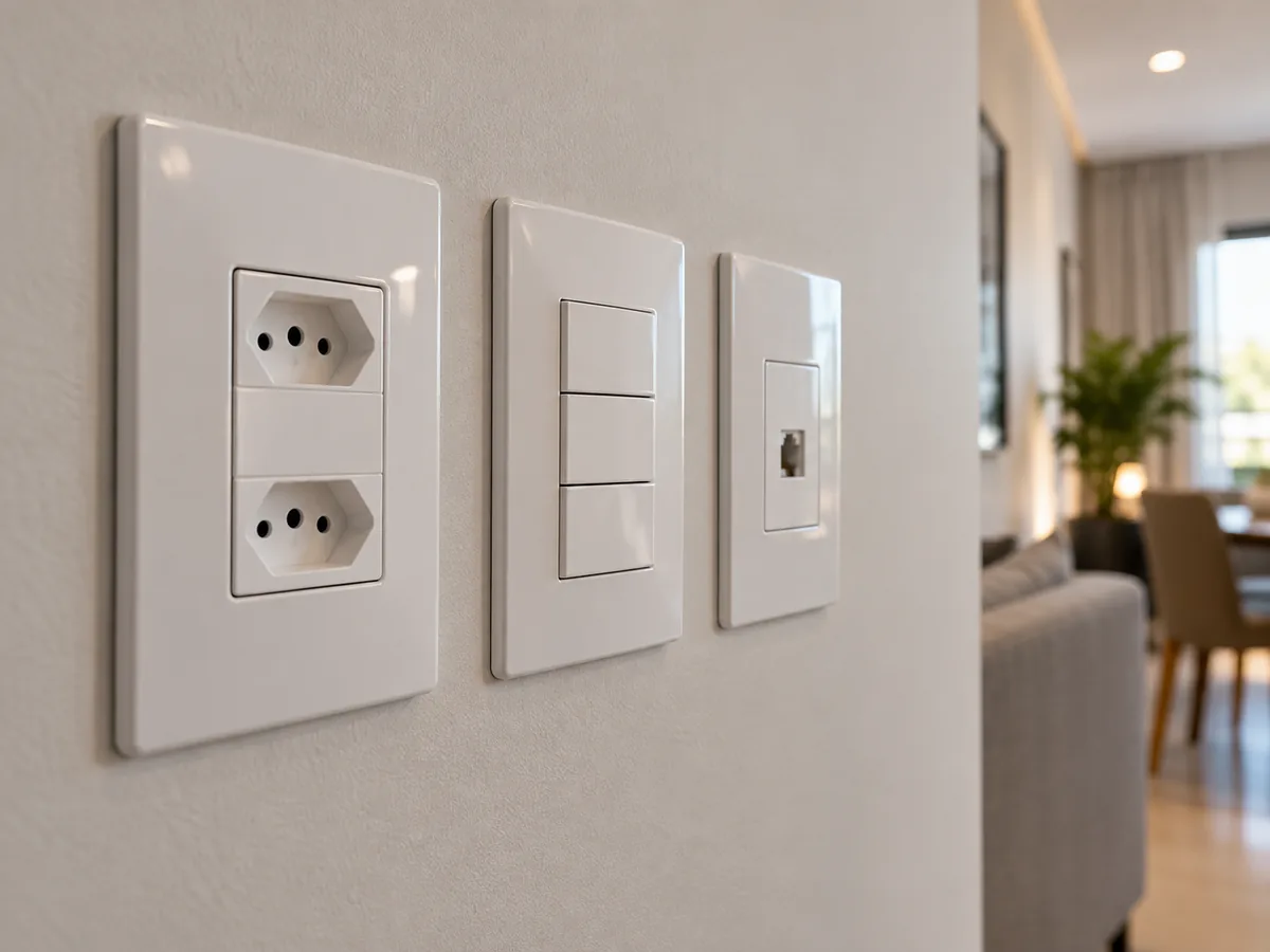 Instalação elétrica residencial concluída pela Elétrica BRS